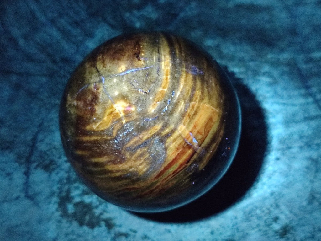 Polished Red Podocarpus Petrified Wood Spheres x 6 From Mahajanga, Madagascar - Toprock Gemstones and Minerals 