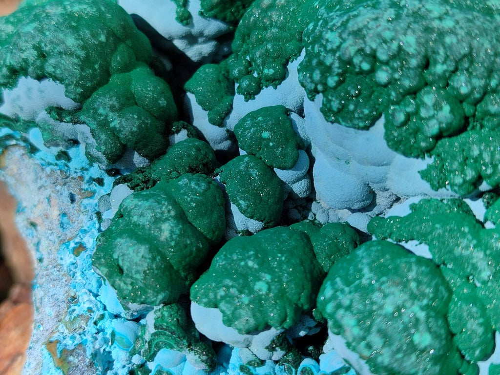 Natural Large Botryoidal Malacolla Specimen x 1 From Kolwezi, Congo - Toprock Gemstones and Minerals 