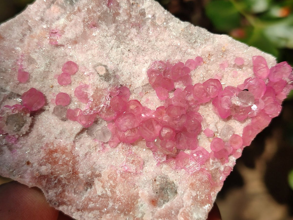 Natural Spherocobaltite Specimens x 4 From Musonoi Mine, Congo - Toprock Gemstones and Minerals 