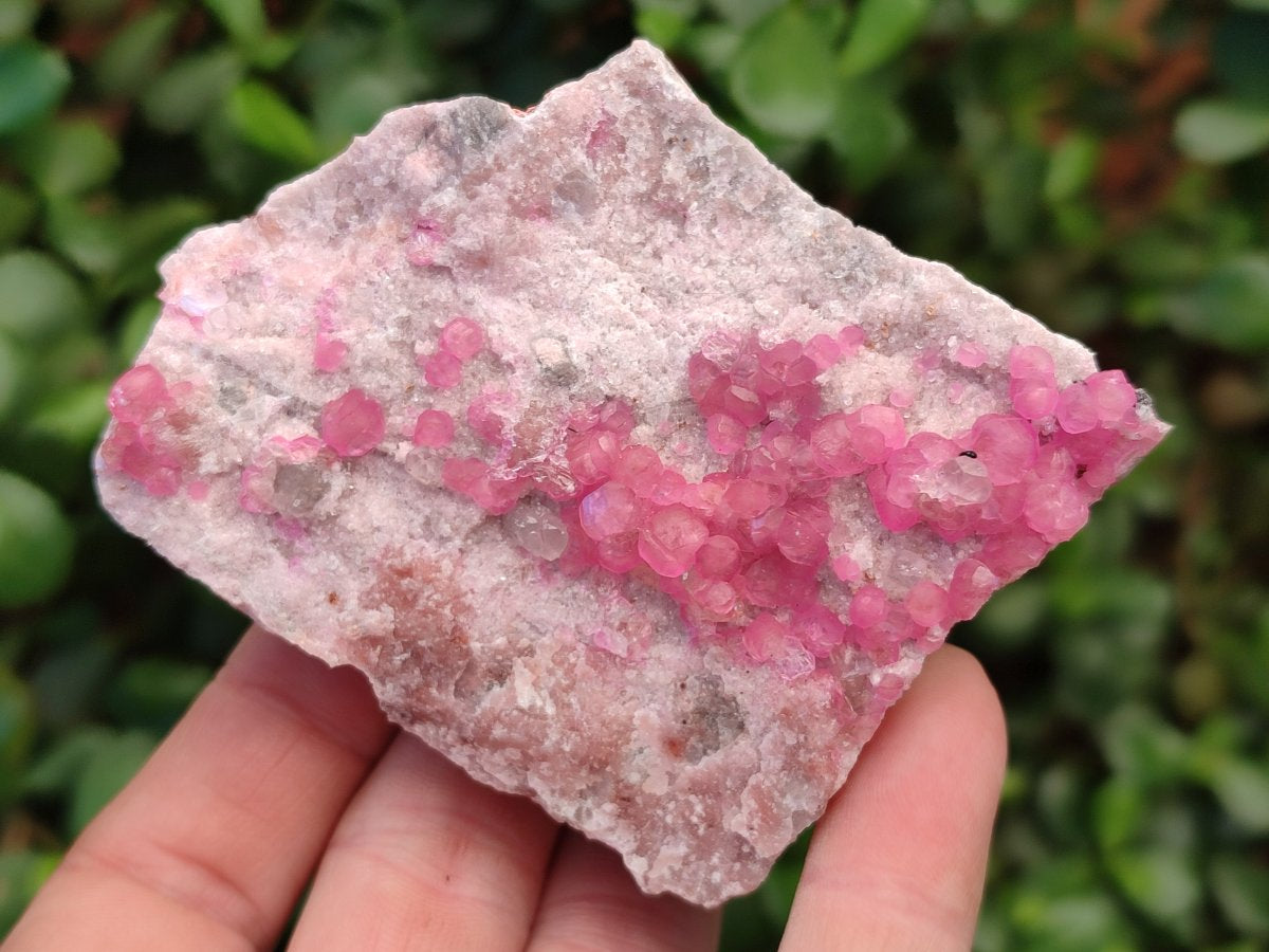 Natural Spherocobaltite Specimens x 4 From Musonoi Mine, Congo - Toprock Gemstones and Minerals 