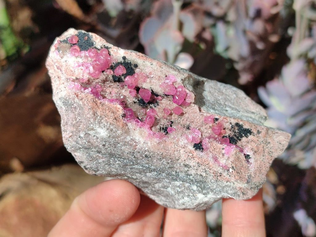 Natural Spherocobaltite Specimens x 4 From Musonoi Mine, Congo - Toprock Gemstones and Minerals 