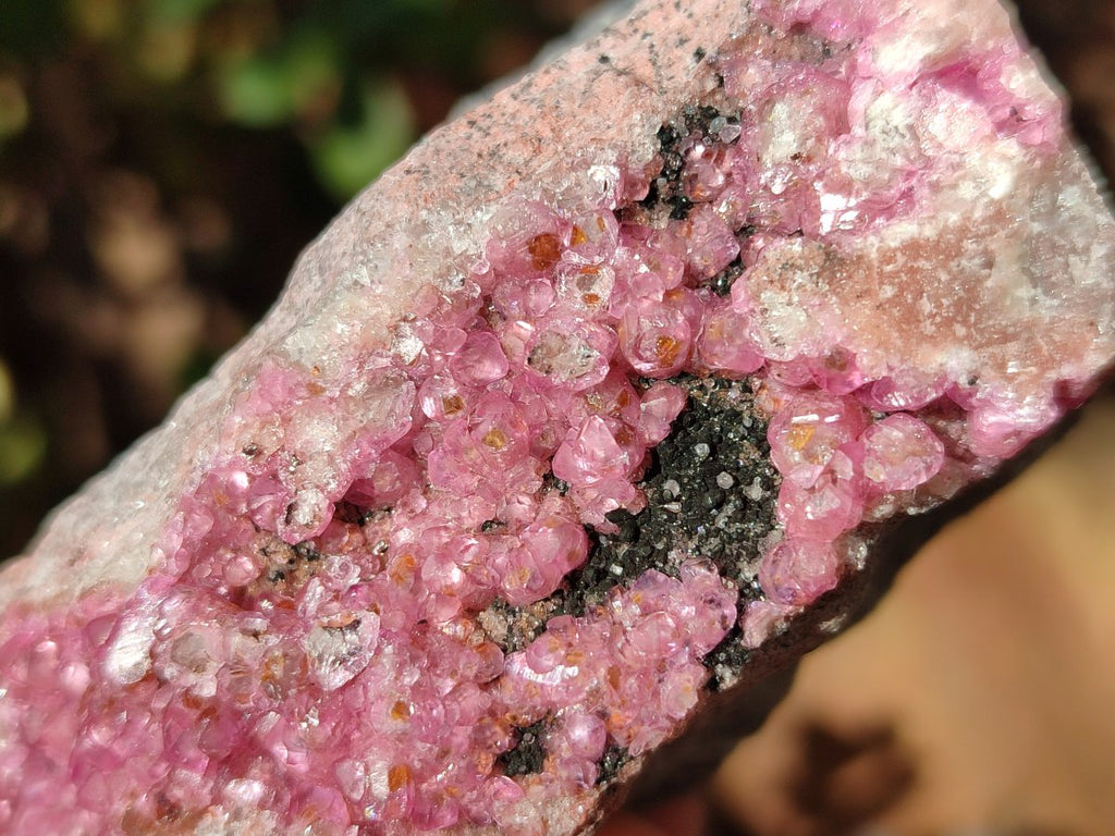 Natural Spherocobaltite Specimens x 4 From Musonoi Mine, Congo - Toprock Gemstones and Minerals 
