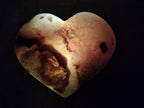 Polished Large Lemur Island Agate Hearts x 2 From Nosy Varika, Madagascar - Toprock Gemstones and Minerals 
