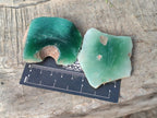 Polished on One Side Mtorolite Chrysoprase Slices x 35 From Mutorashanga, Zimbabwe - Toprock Gemstones and Minerals 