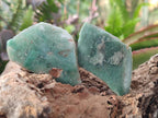 Polished on One Side Mtorolite Chrysoprase Slices x 35 From Mutorashanga, Zimbabwe - Toprock Gemstones and Minerals 