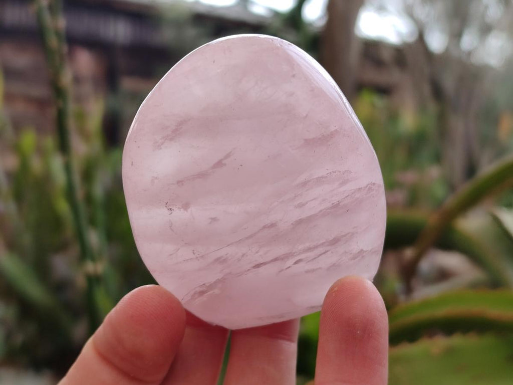 Polished Gemmy Rose Quartz Standing Display Pieces x 19 From Zimbabwe - Toprock Gemstones and Minerals 