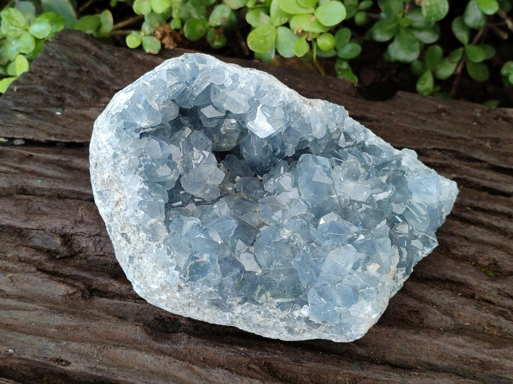 Natural Large Blue Celestite Specimen x 1 From Sakoany, Madagascar - Toprock Gemstones and Minerals 