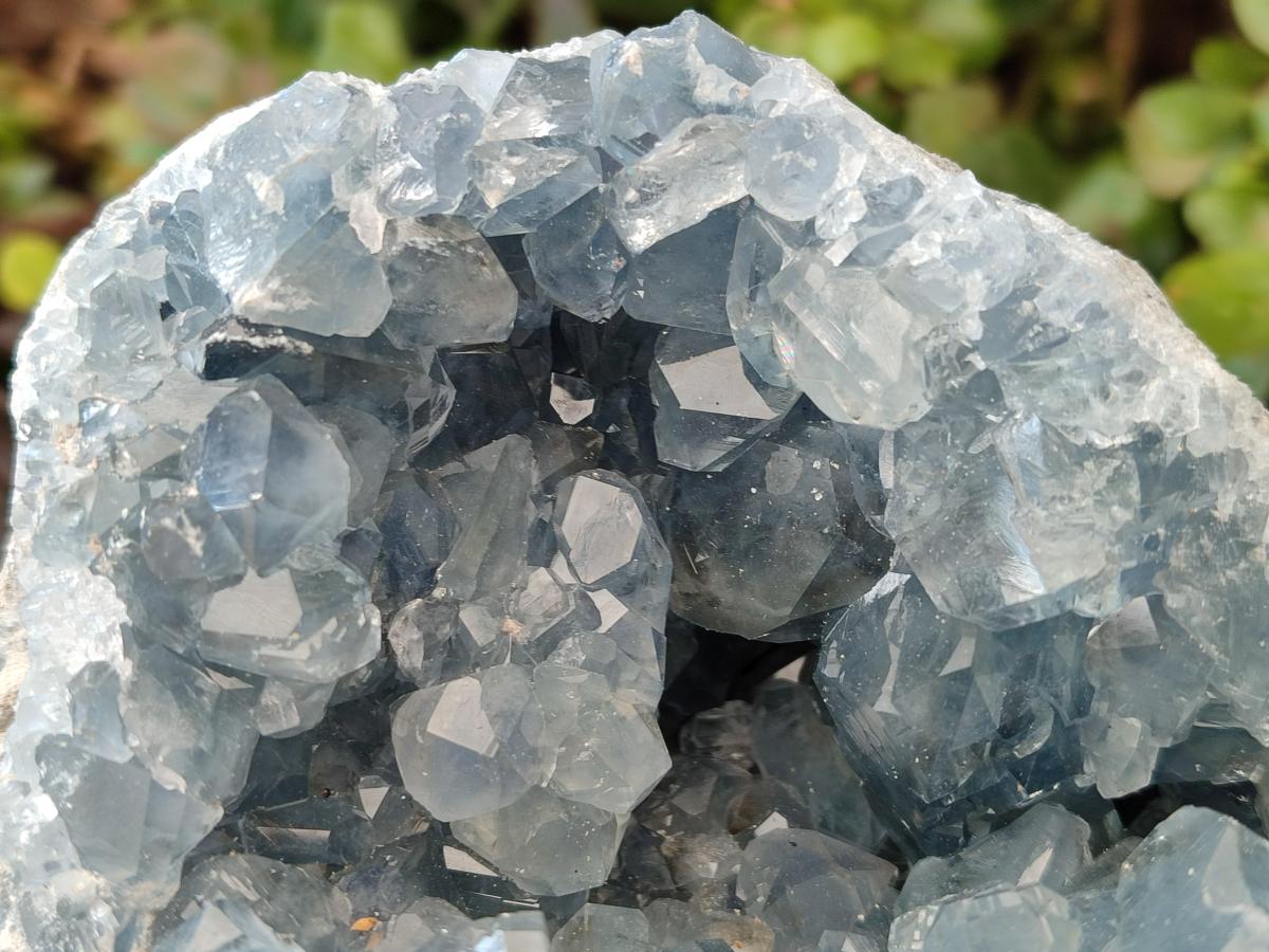 Natural Large Blue Celestite Specimen x 1 From Sakoany, Madagascar - Toprock Gemstones and Minerals 