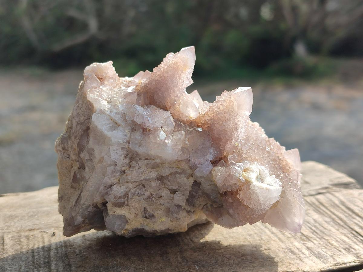 Natural Spirit Quartz Clusters x 6 From Boekenhouthoek, South Africa - Toprock Gemstones and Minerals 