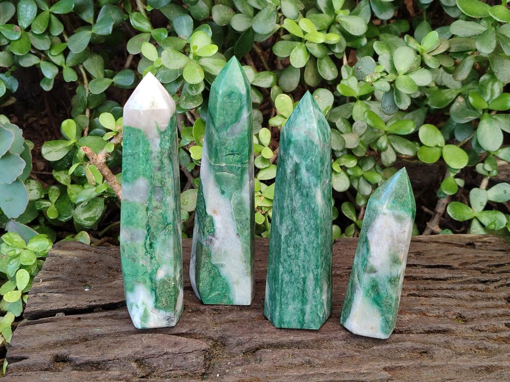 Polished Buddstone Display Crystals x 4 From Swaziland - Toprock Gemstones and Minerals 