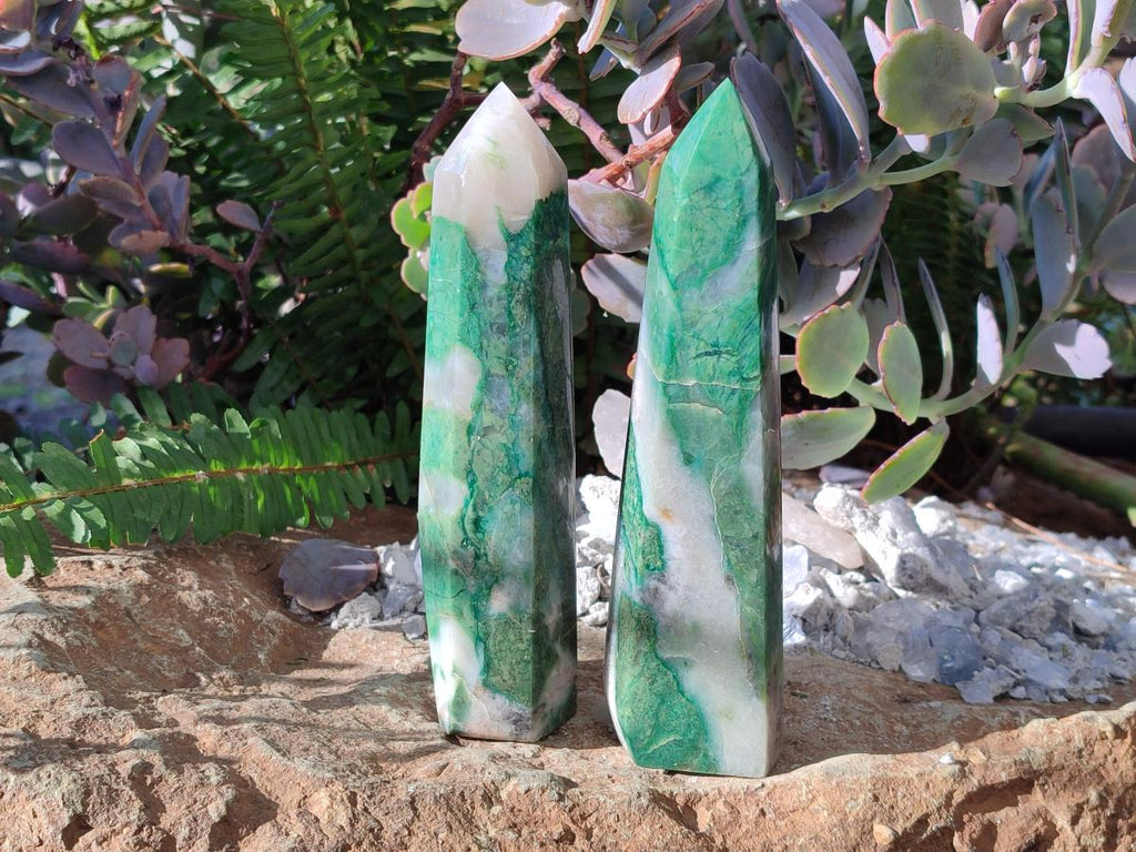 Polished Buddstone Display Crystals x 4 From Swaziland - Toprock Gemstones and Minerals 