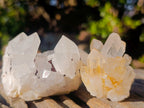 Natural Malagasy Quartz Clusters x 13 From Madagascar