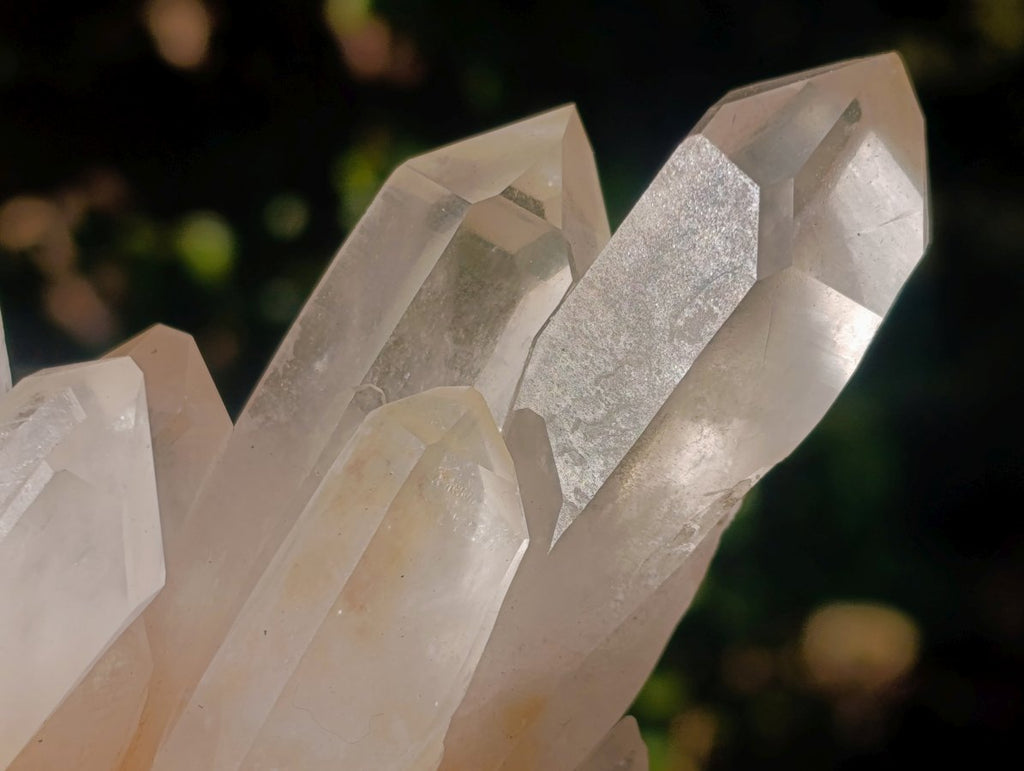 Natural Malagasy Quartz Clusters x 13 From Madagascar
