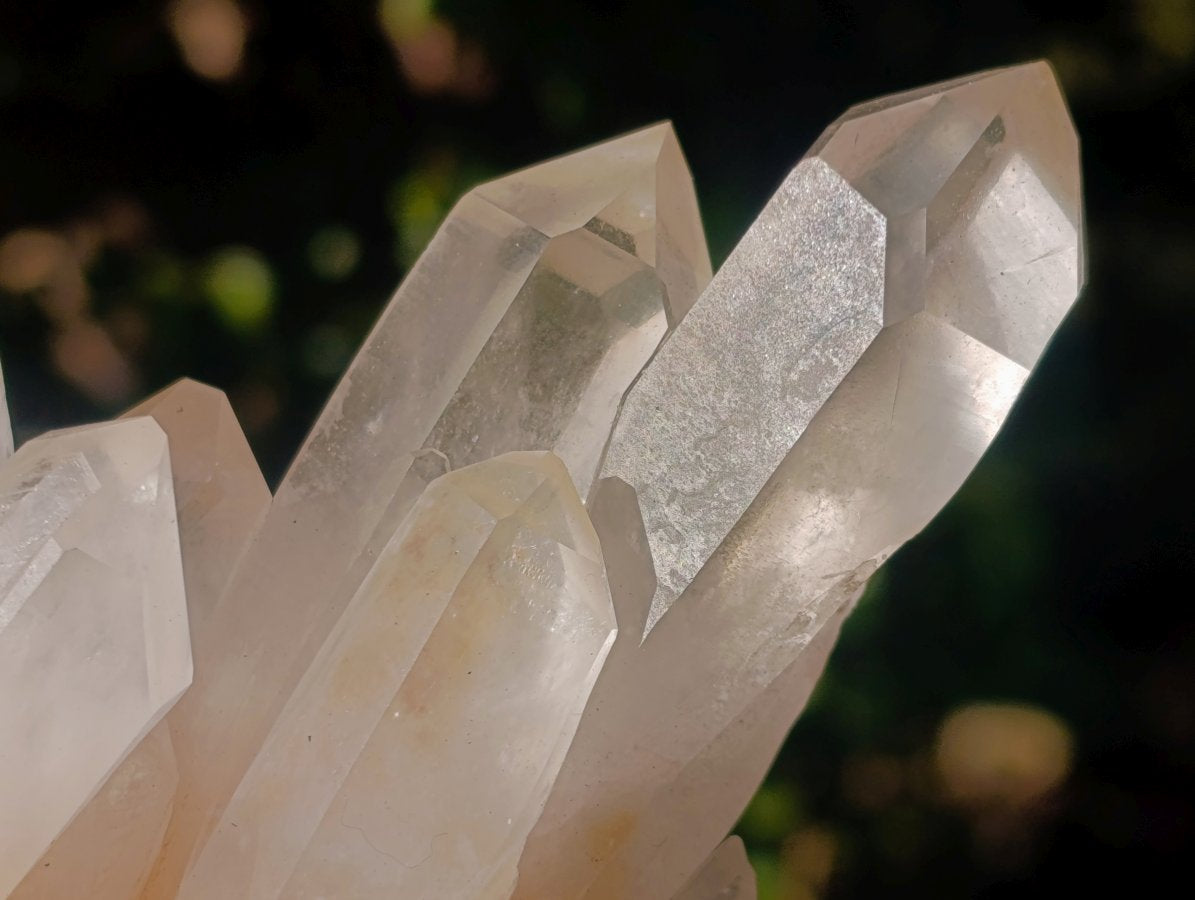 Natural Malagasy Quartz Clusters x 13 From Madagascar