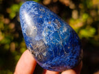Polished Rare Dumortierite Galets x 24 From Madagascar