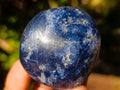 Polished Rare Dumortierite Galets x 24 From Madagascar