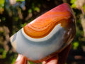 Polished Polychrome Jasper Bowls x 2 From NW Coast, Madagascar