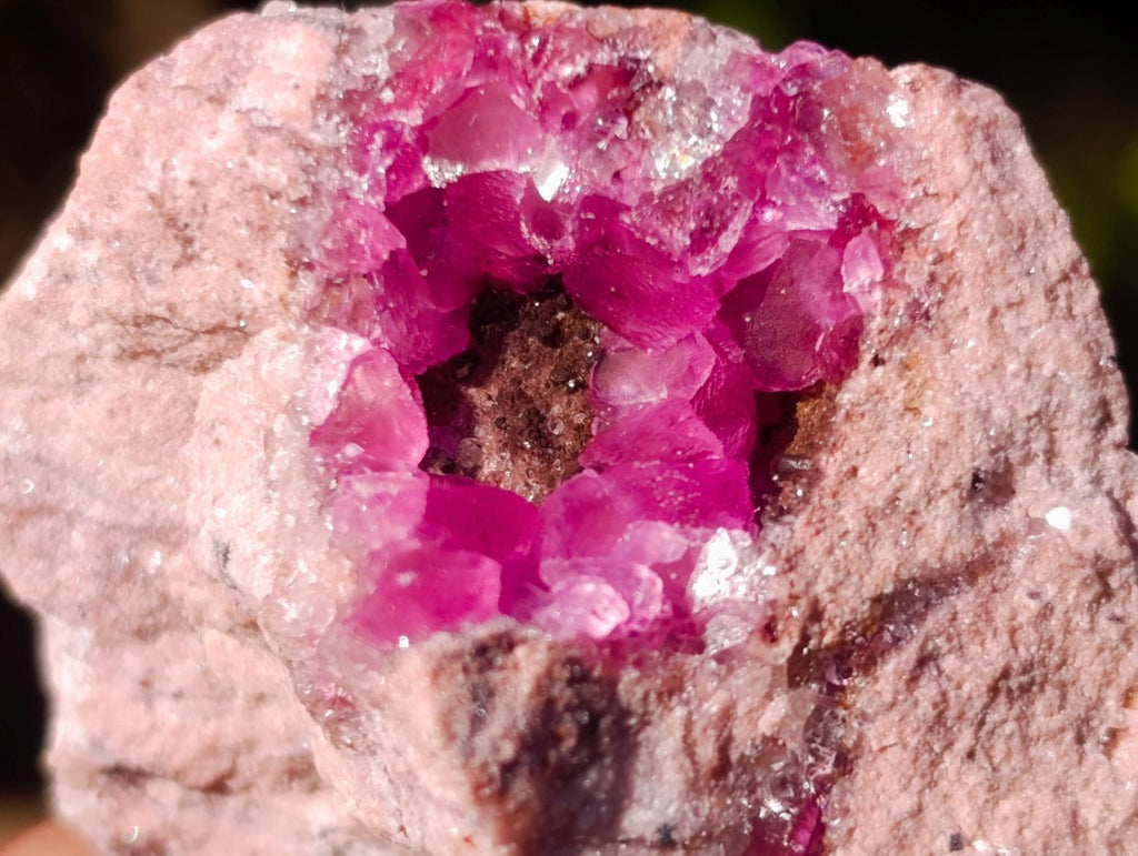 Natural Spherocobaltite Specimens x 12 From Musonoi Mine, Congo