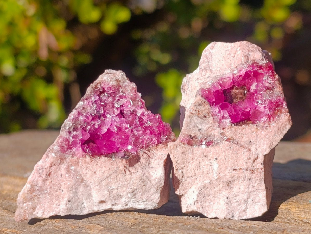 Natural Spherocobaltite Specimens x 12 From Musonoi Mine, Congo