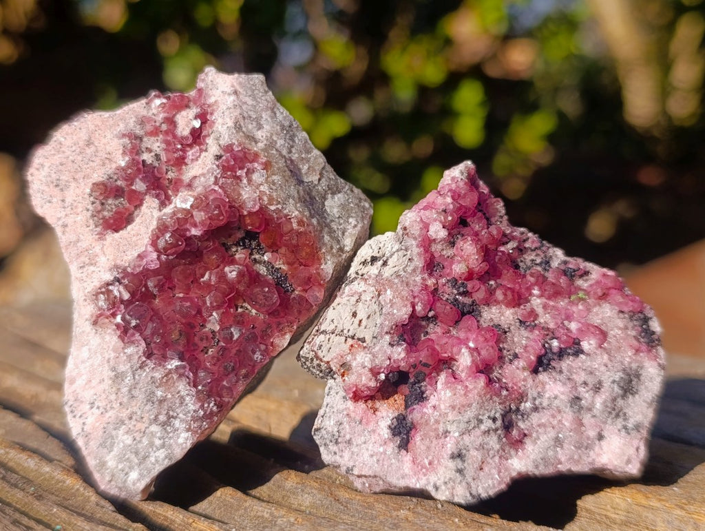 Natural Spherocobaltite Specimens x 12 From Musonoi Mine, Congo