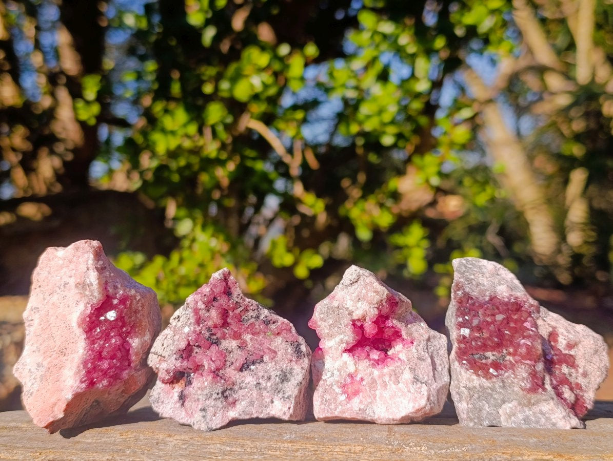Natural Spherocobaltite Specimens x 12 From Musonoi Mine, Congo