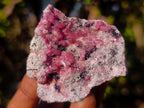 Natural Spherocobaltite Specimens x 12 From Musonoi Mine, Congo