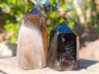Polished Smokey Quartz Display Crystals x 6 From Madagascar