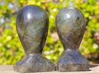 Polished Labradorite Door Handles x 12 From Madagascar
