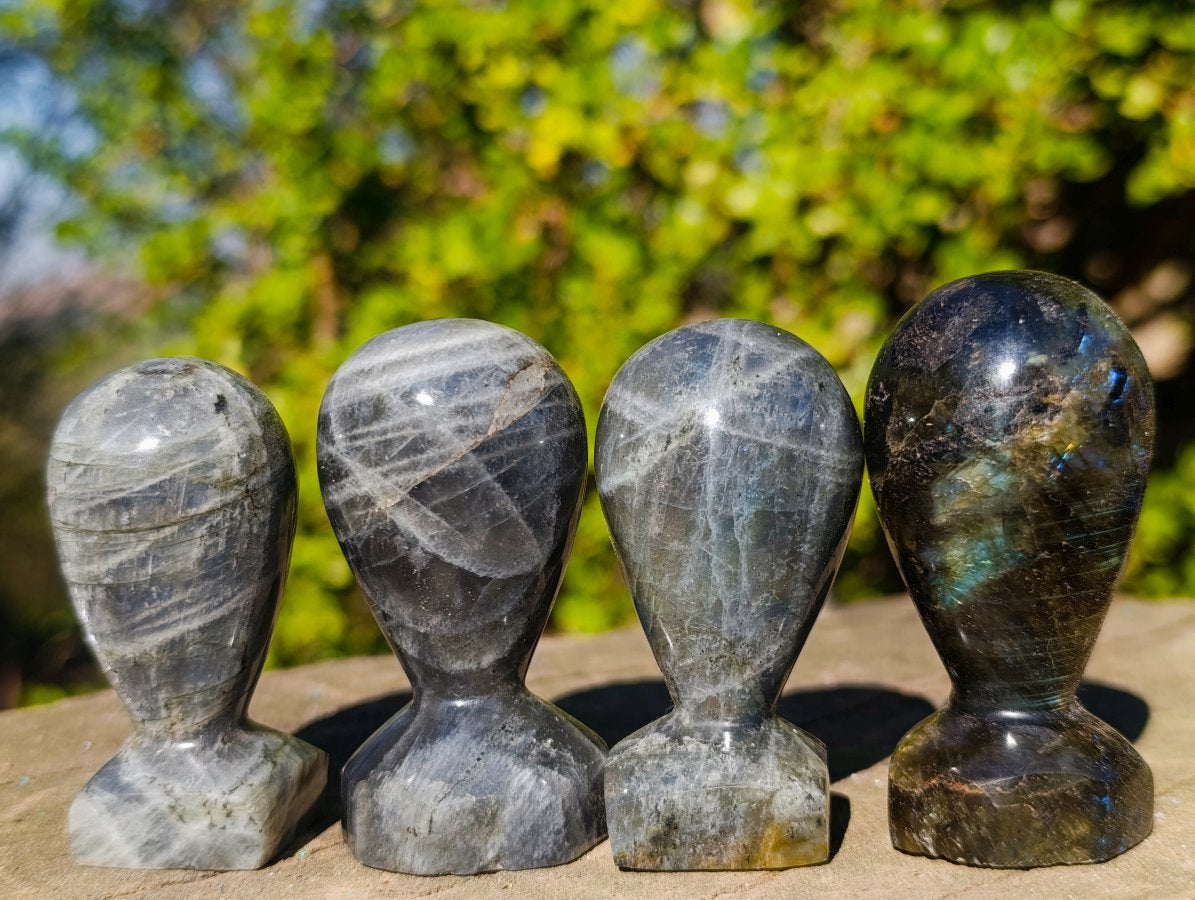 Polished Labradorite Door Handles x 12 From Madagascar