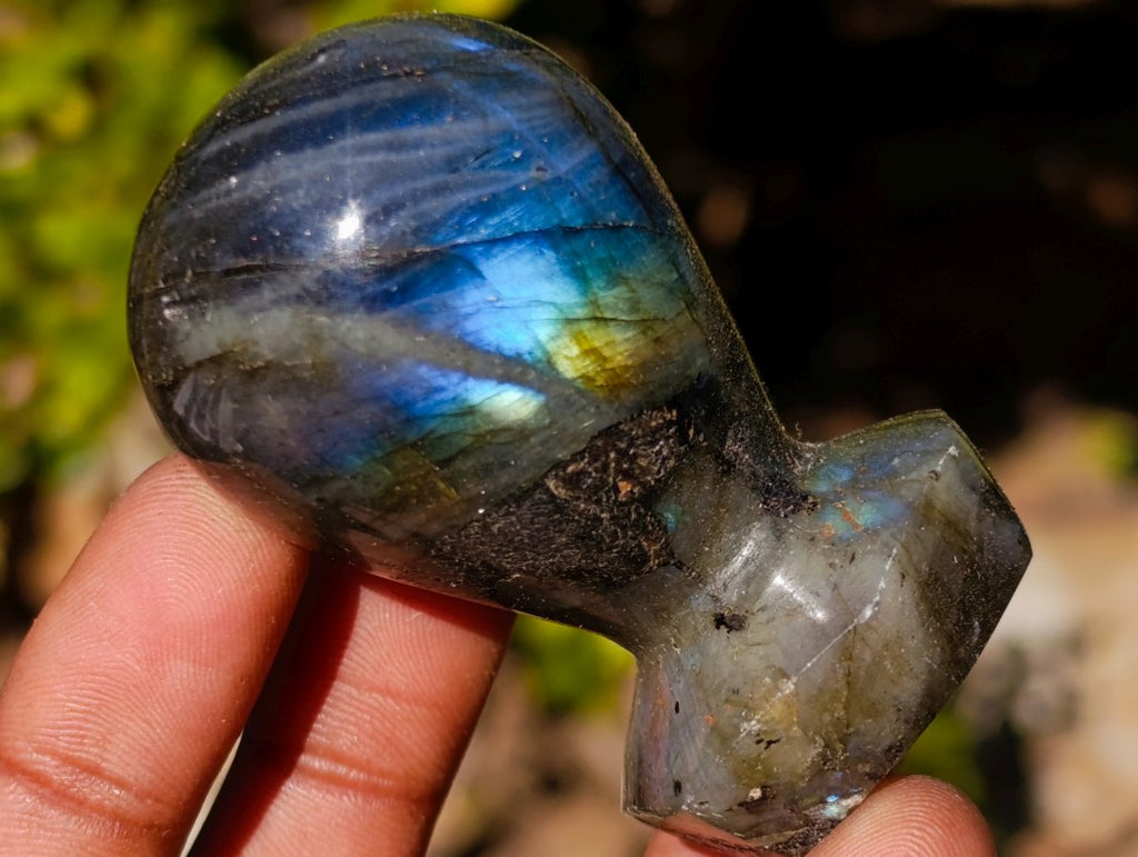 Polished Labradorite Door Handles x 12 From Madagascar