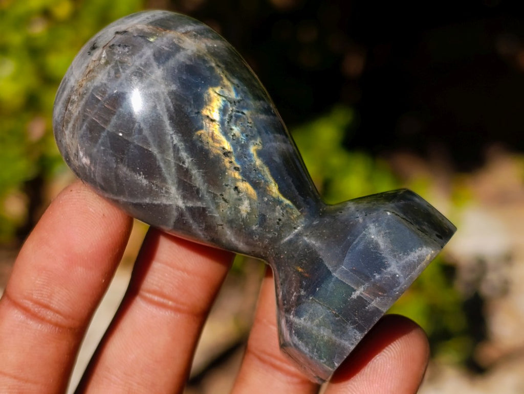 Polished Labradorite Door Handles x 12 From Madagascar