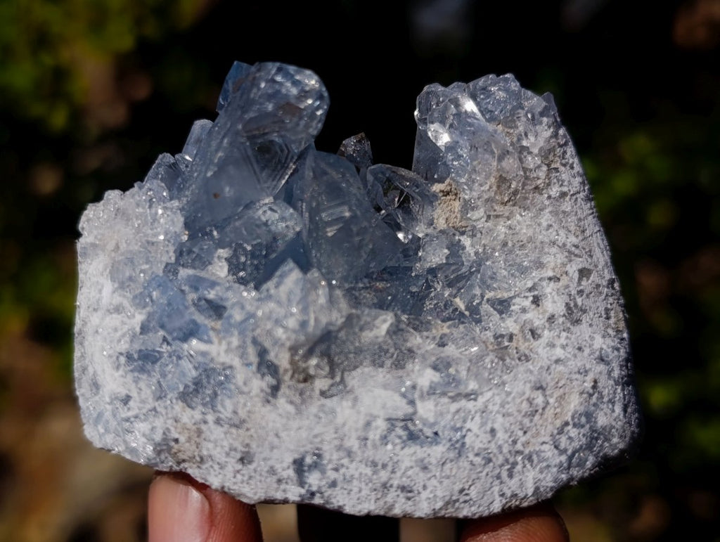 Natural Blue Celestite Specimens x 37 From Sakoany, Madagascar