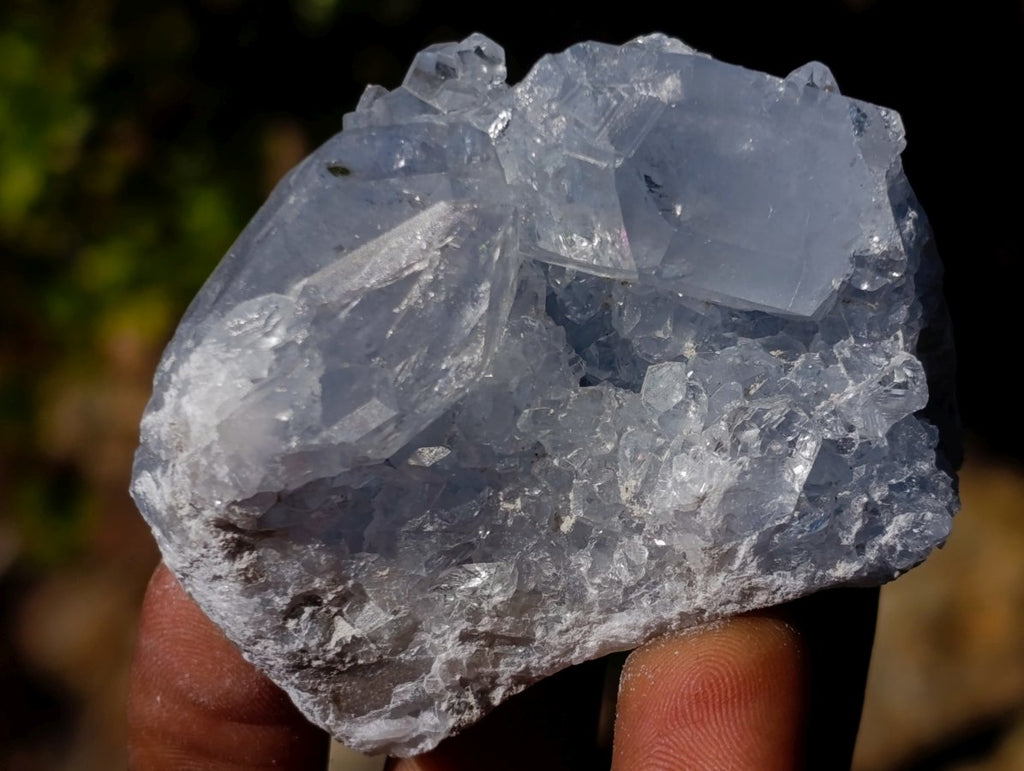 Natural Blue Celestite Specimens x 37 From Sakoany, Madagascar