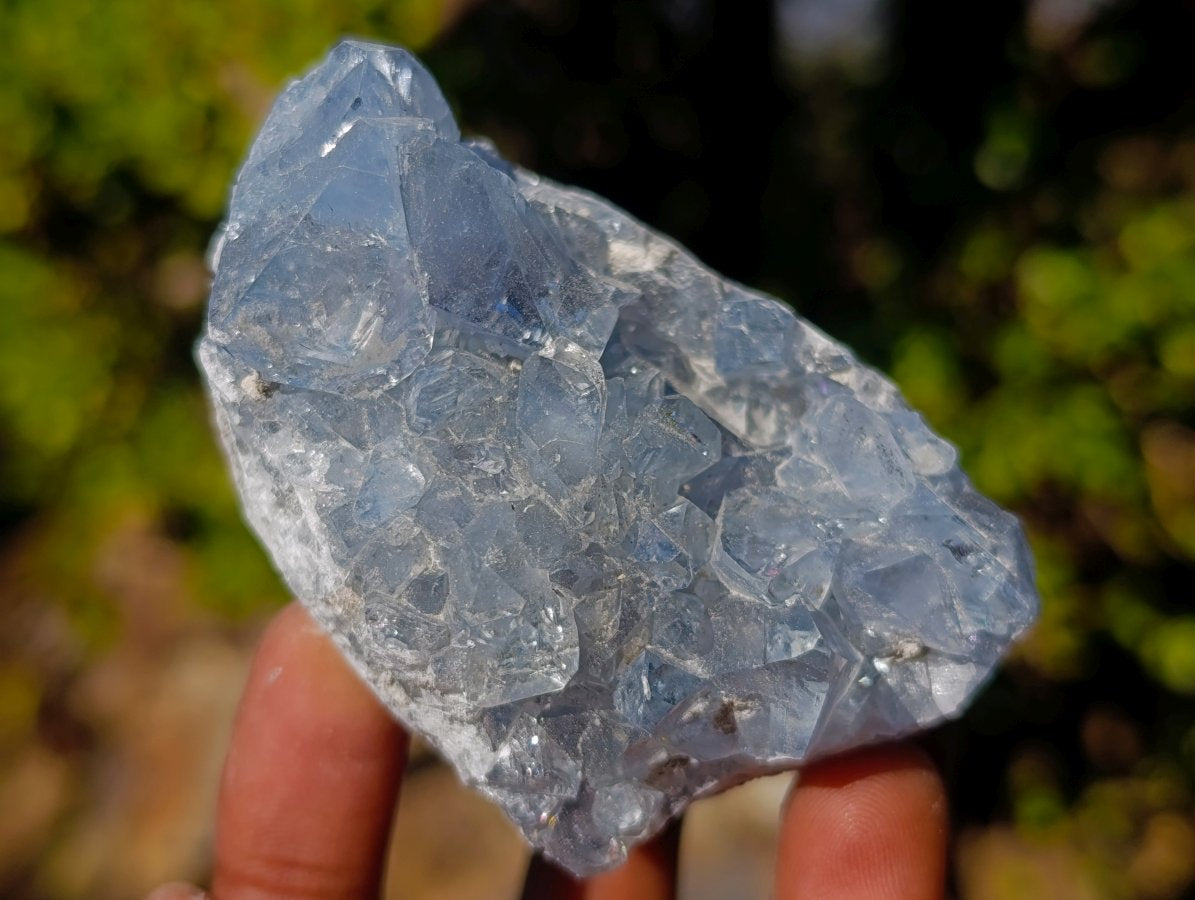Natural Blue Celestite Specimens x 37 From Sakoany, Madagascar