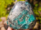 Polished Emerald Mica 'Mutokolite' Free Forms x 6 From Mutoko, Zimbabwe