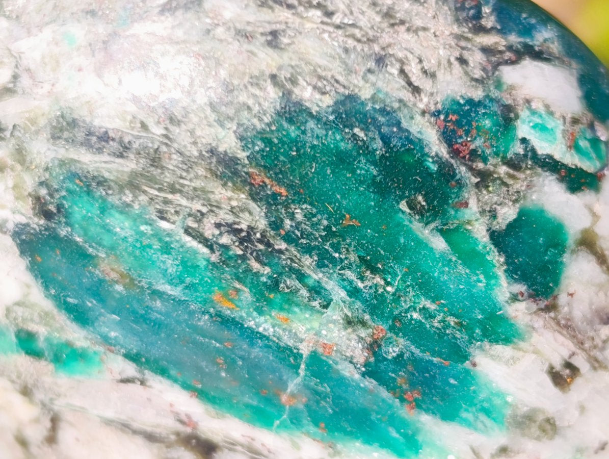 Polished Emerald Mica 'Mutokolite' Free Forms x 6 From Mutoko, Zimbabwe
