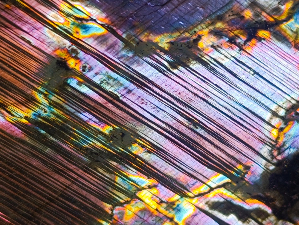 Polished Labradorite Standing Display Pieces x 3 From Madagascar