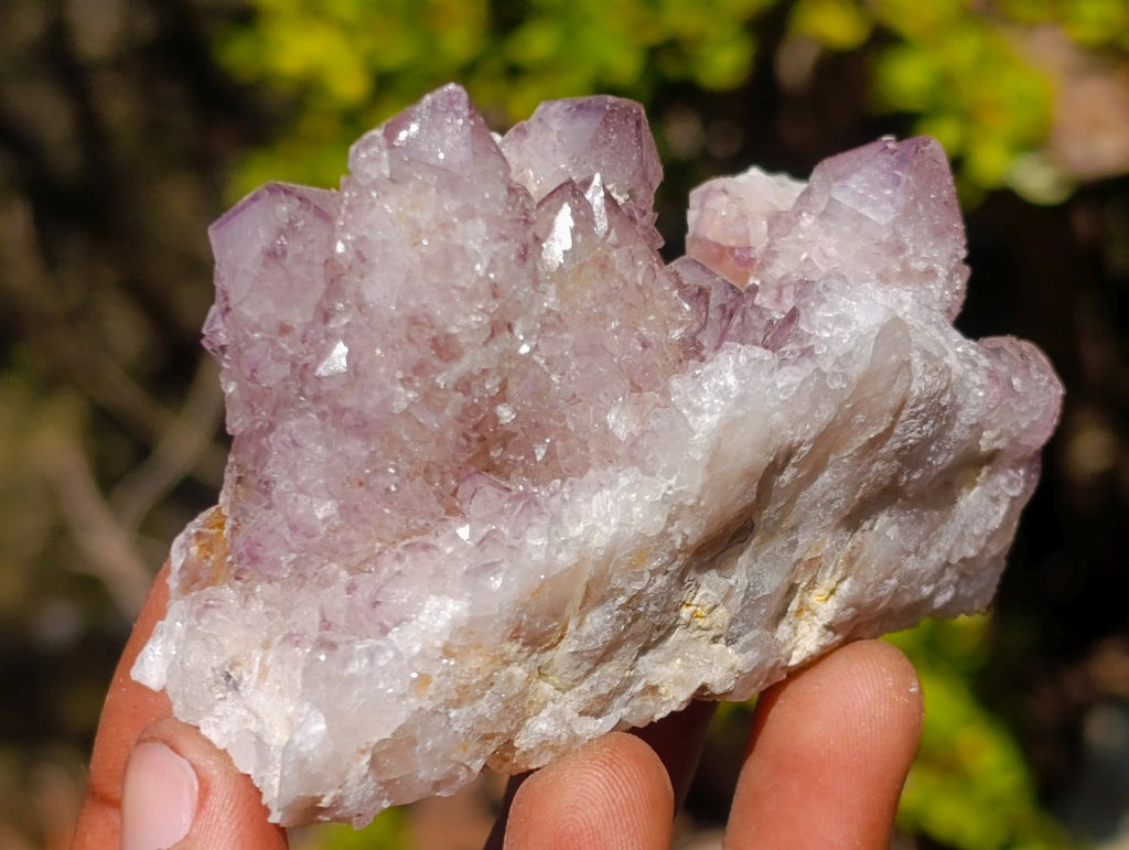 Natural Sunburst Amethyst Spirit Clusters x 6 From Boekenhouthoek, South Africa