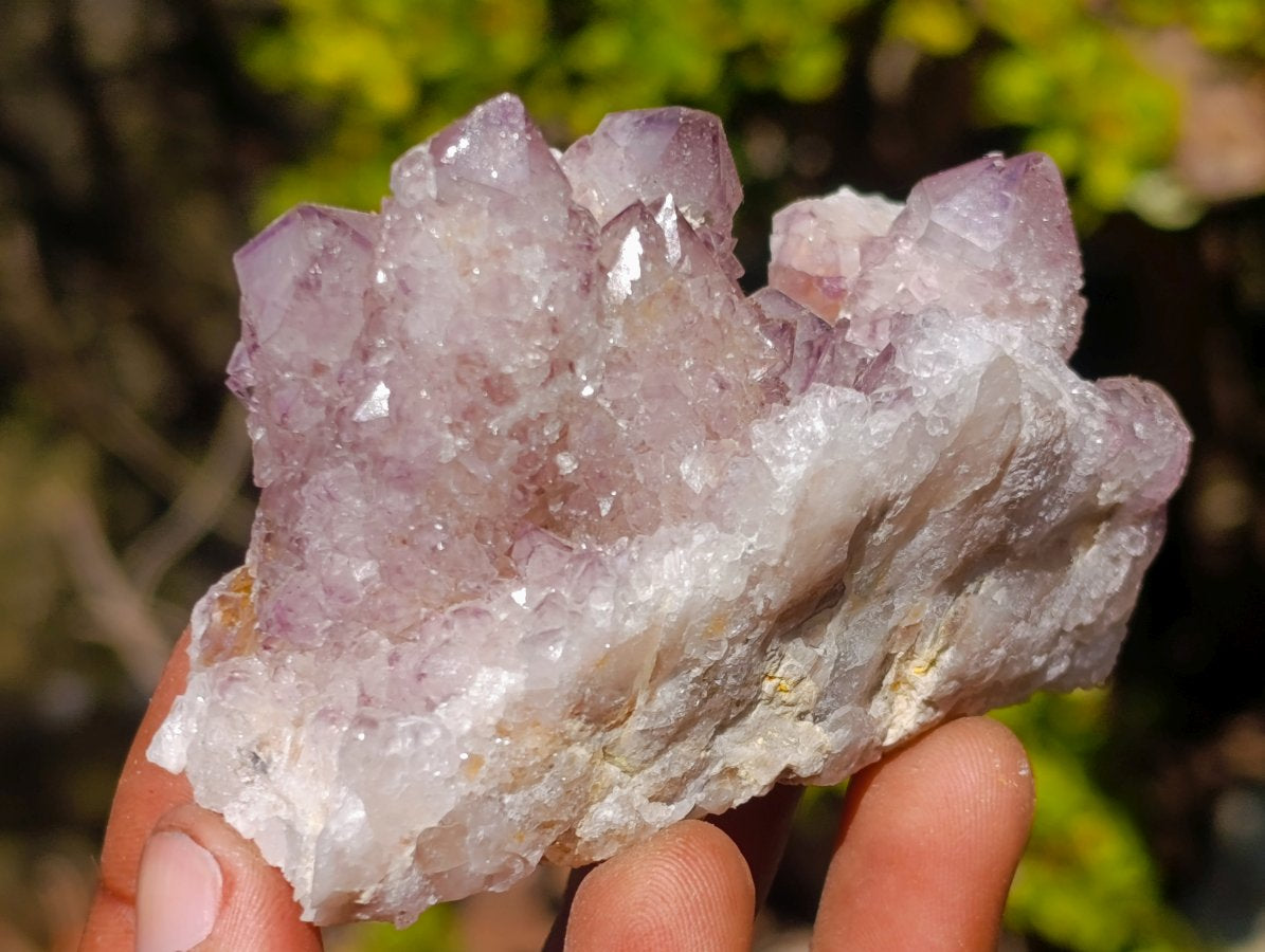Natural Sunburst Amethyst Spirit Clusters x 6 From Boekenhouthoek, South Africa