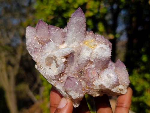 Natural Sunburst Amethyst Spirit Clusters x 6 From Boekenhouthoek, South Africa