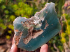Polished One Side Mtorolite Chrysoprase Slices x 24 From Mutorashanga, Zimbabwe