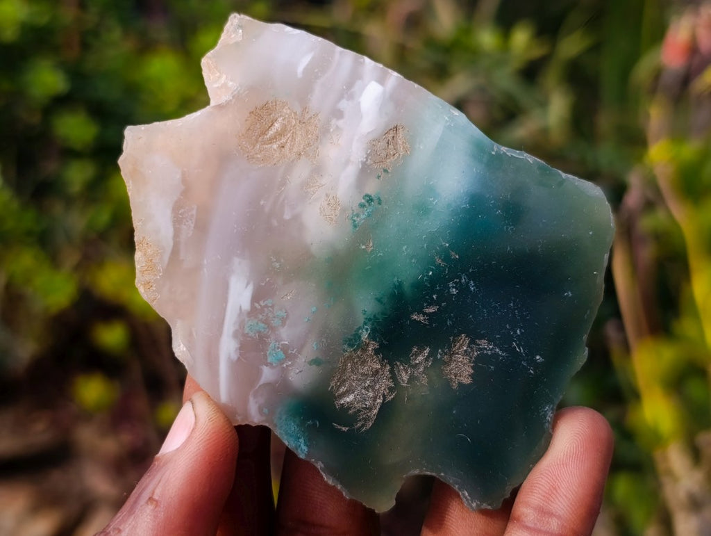 Polished One Side Mtorolite Chrysoprase Slices x 24 From Mutorashanga, Zimbabwe