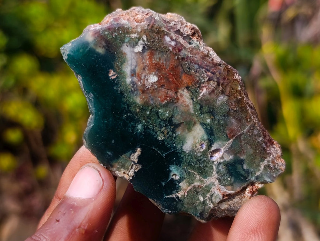 Polished One Side Mtorolite Chrysoprase Slices x 24 From Mutorashanga, Zimbabwe
