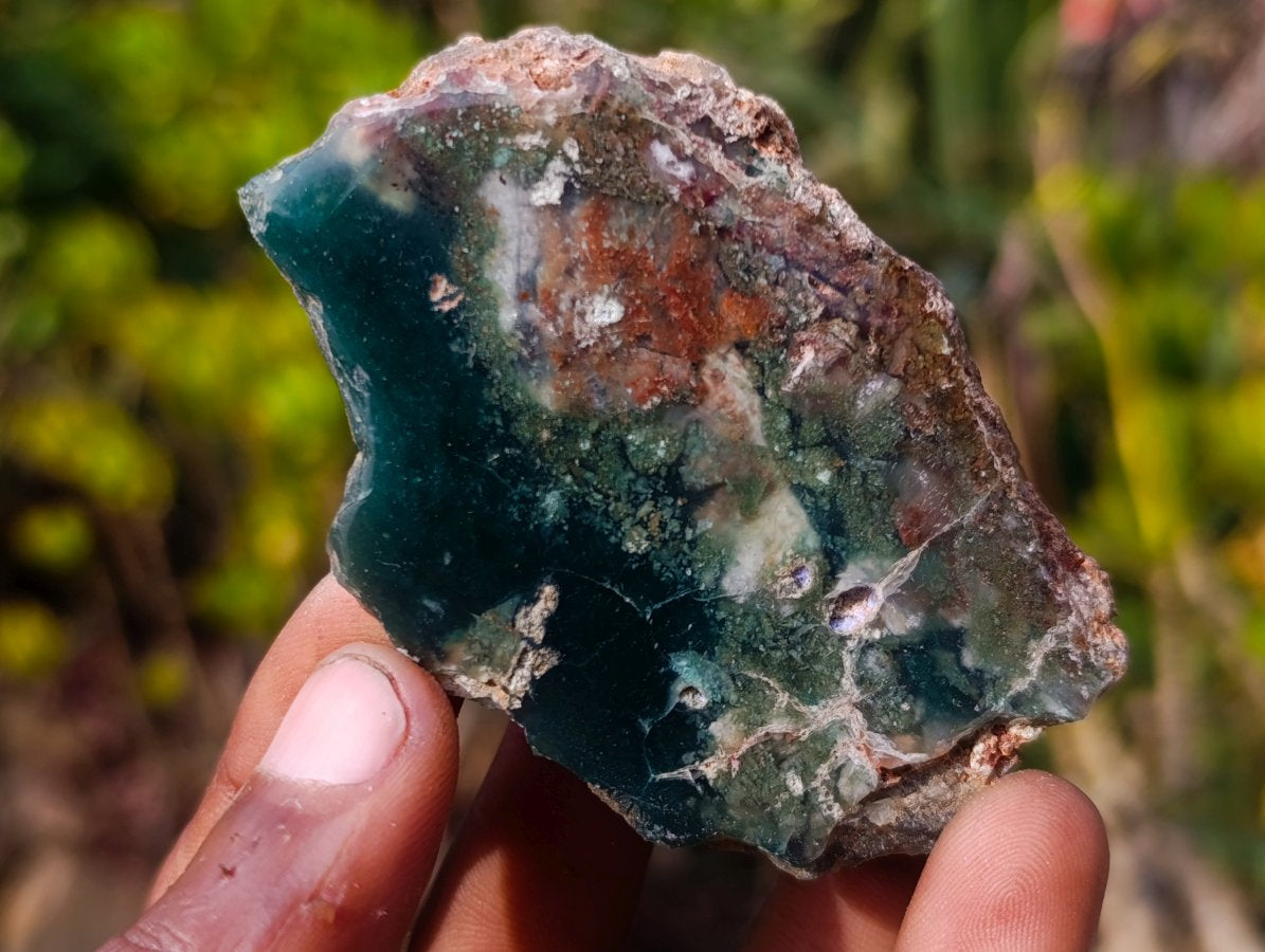 Polished One Side Mtorolite Chrysoprase Slices x 24 From Mutorashanga, Zimbabwe