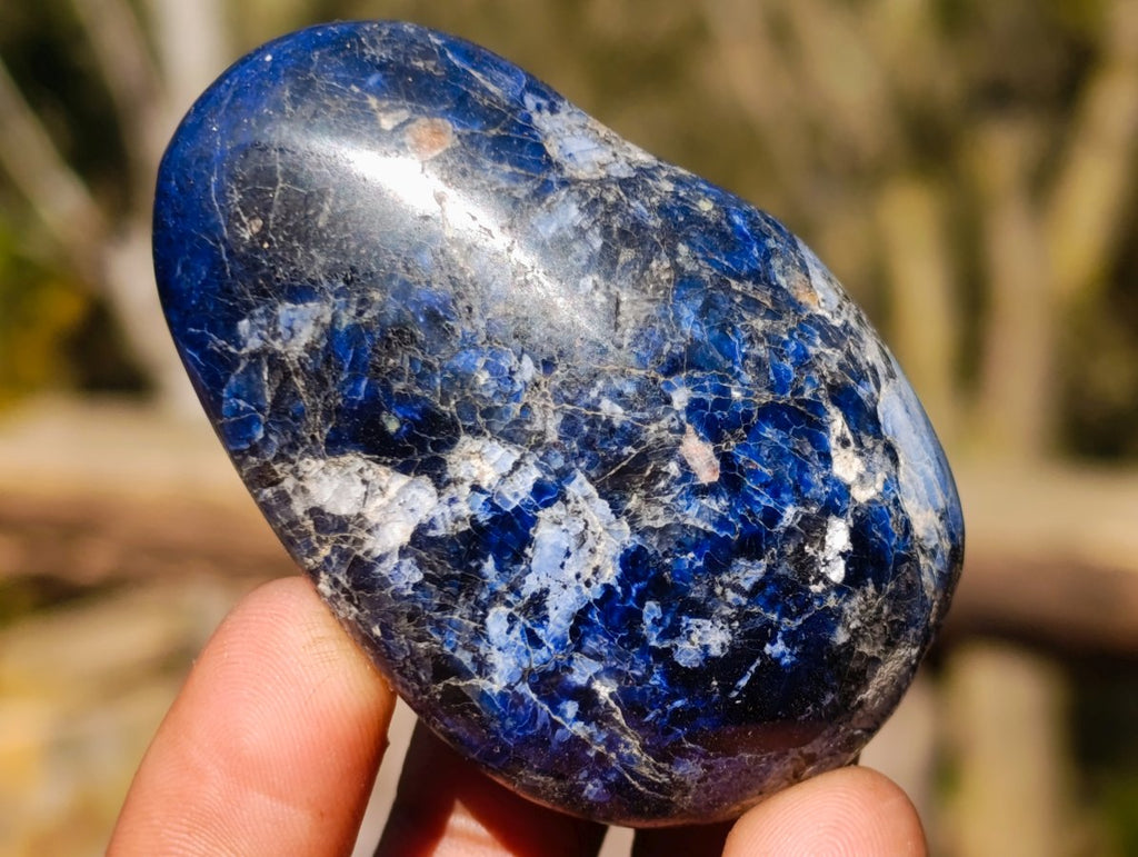 Polished Rare Dumortierite Free Forms x 24 From Madagascar