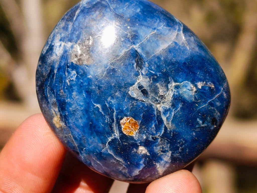 Polished Rare Dumortierite Free Forms x 24 From Madagascar