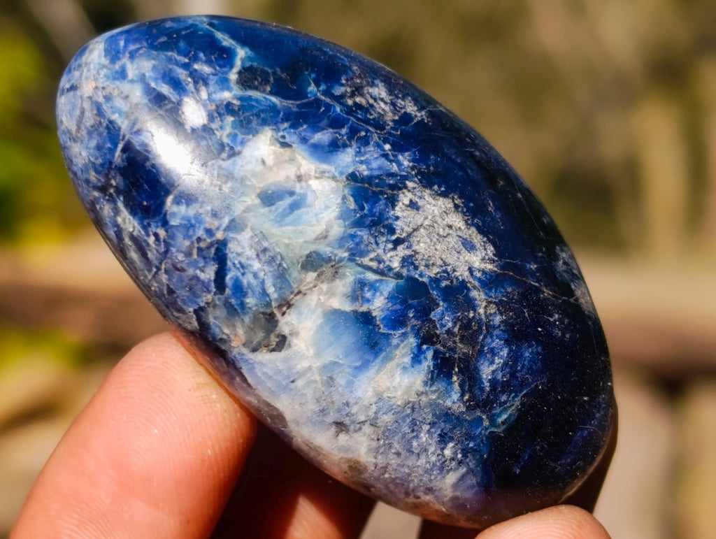 Polished Rare Dumortierite Free Forms x 24 From Madagascar