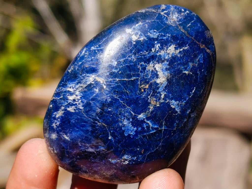 Polished Rare Dumortierite Free Forms x 24 From Madagascar