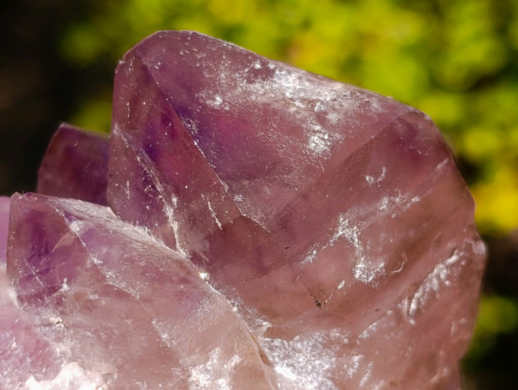 Natural Window Amethyst Crystals x 4 From Ambatondrazaka, Madagascar