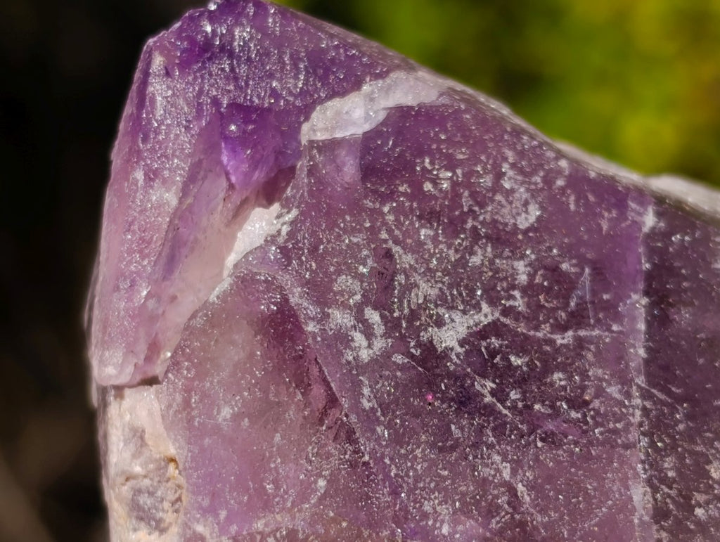 Natural Window Amethyst Crystals x 4 From Ambatondrazaka, Madagascar